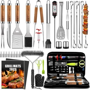 34-Piece Heavy Duty BBQ Set