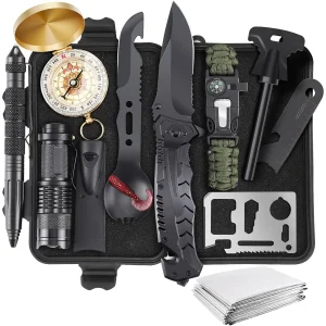 13-Piece Outdoor Survival Kit