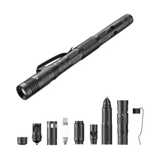 Tactical Pen with Flashlight & Window Breaker