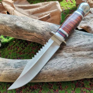 8CR15Mov Steel Fixed Blade Hunting Knife
