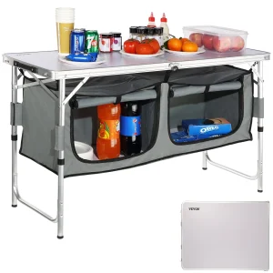 Folding Camping Kitchen Table MDF